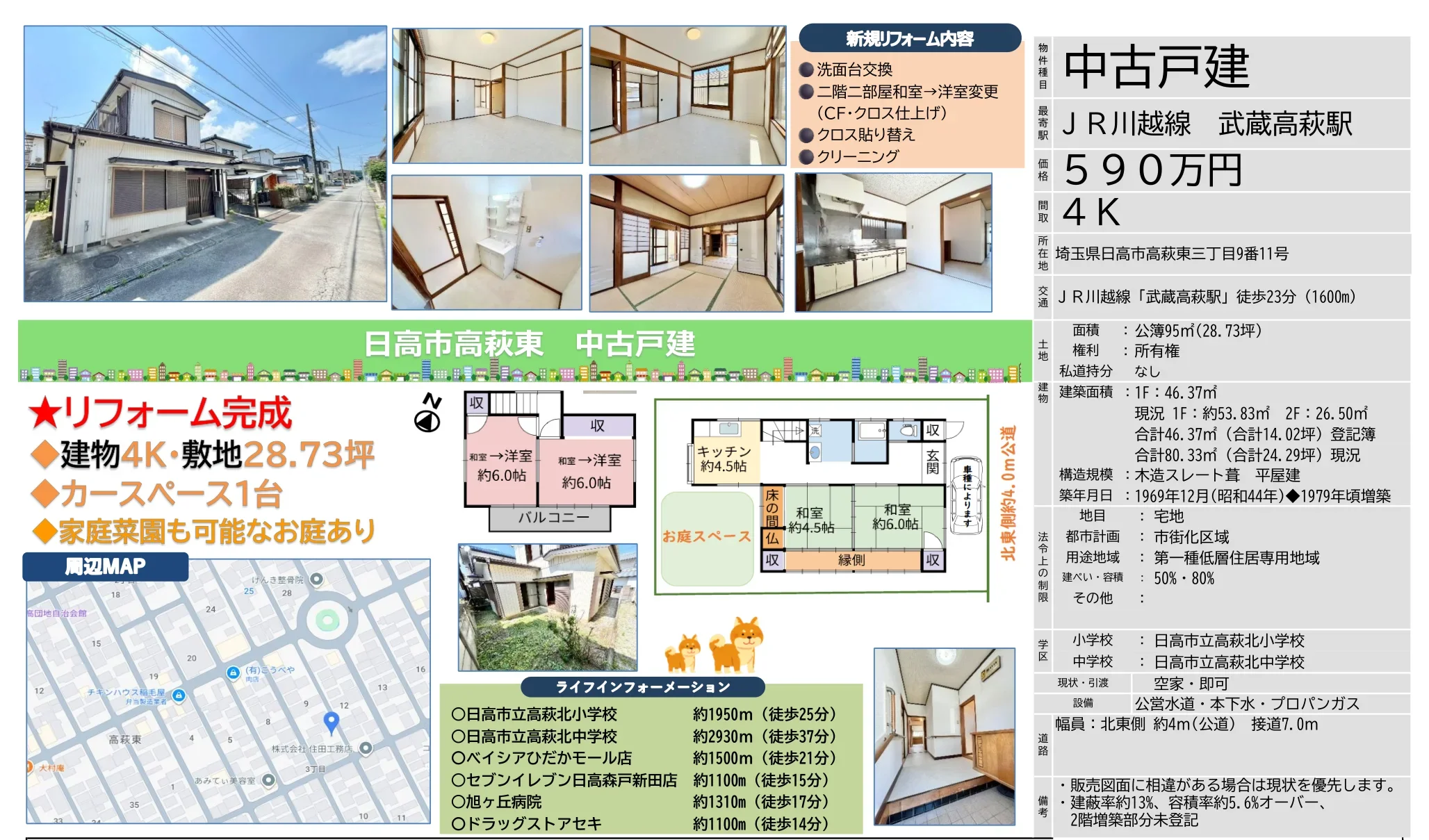 日高市高萩東中古戸建 0