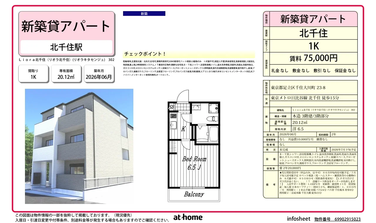 Ｌｉｏｒａ北千住（リオラ北千住） 0