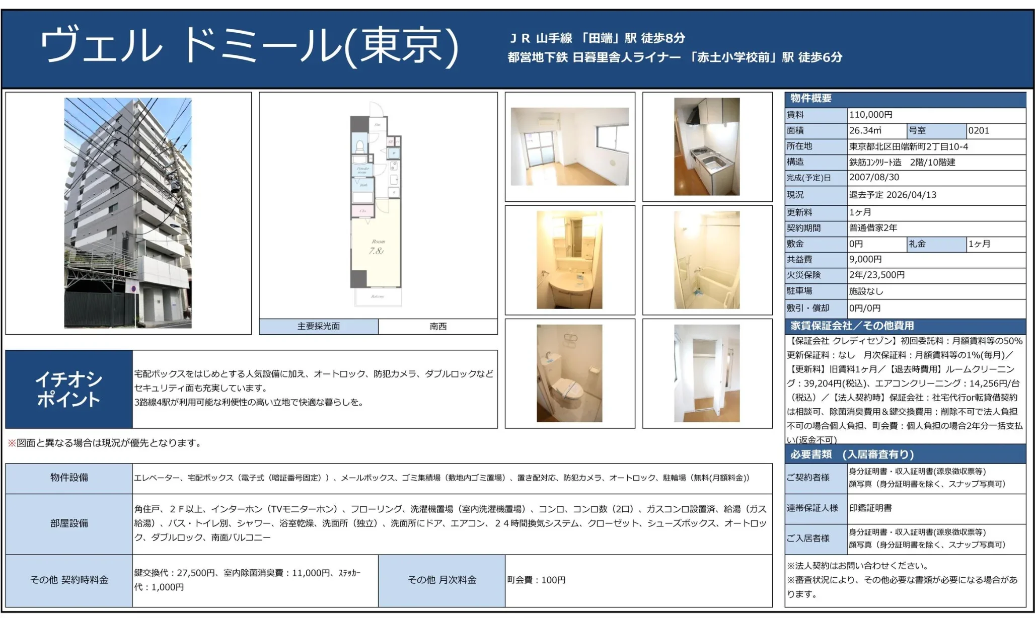 ヴェルドミール 0201号 0
