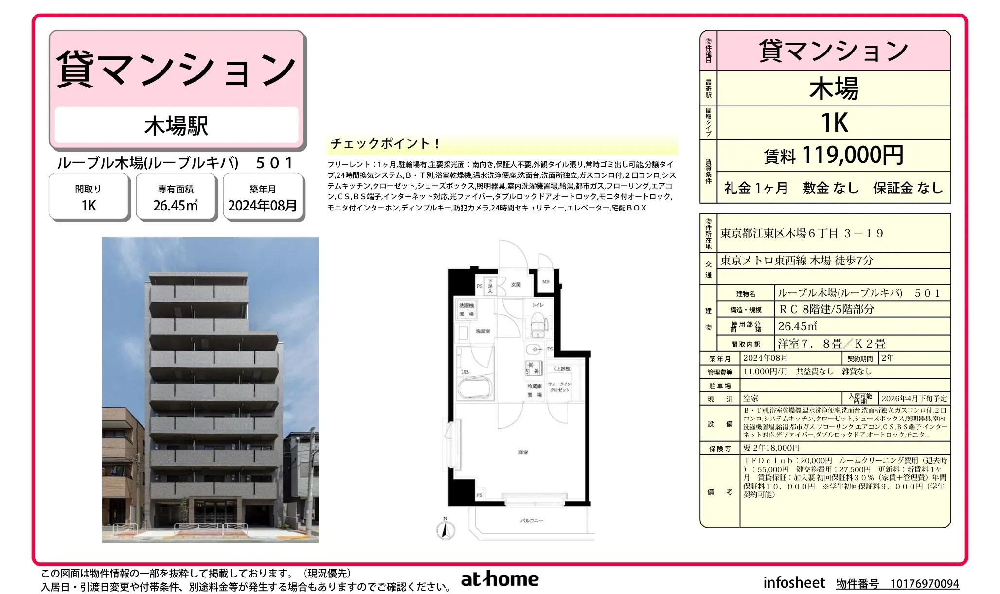 ルーブル木場 0