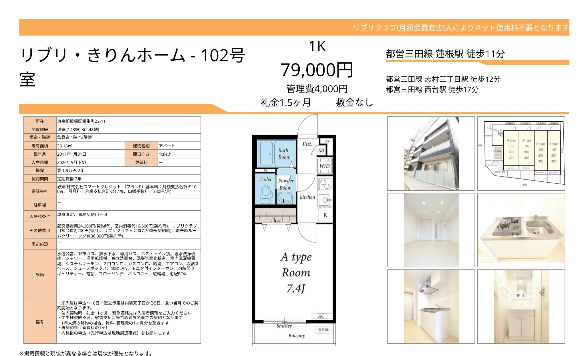 リブリ きりんホーム 102号 0