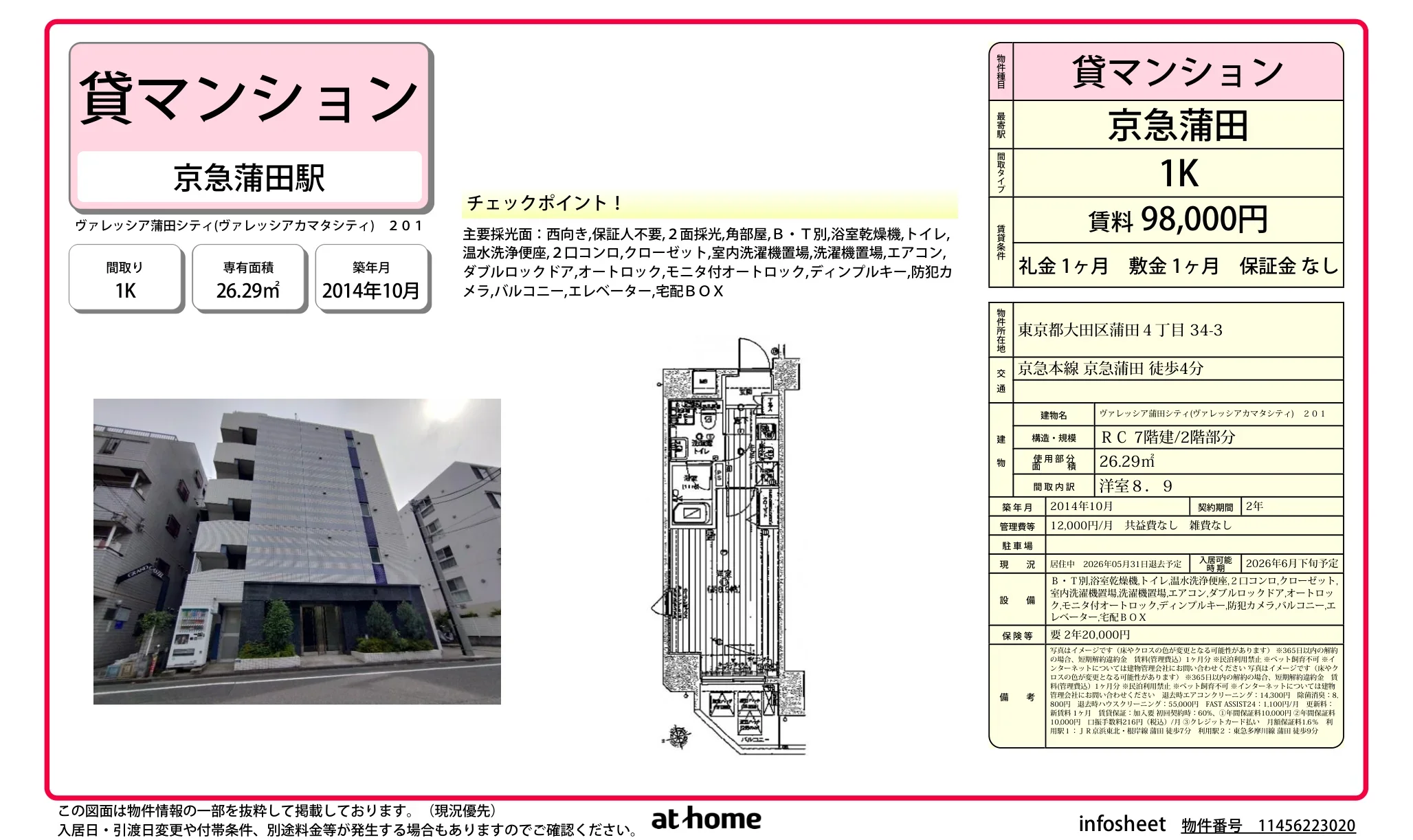 ヴァレッシア蒲田シティ 0