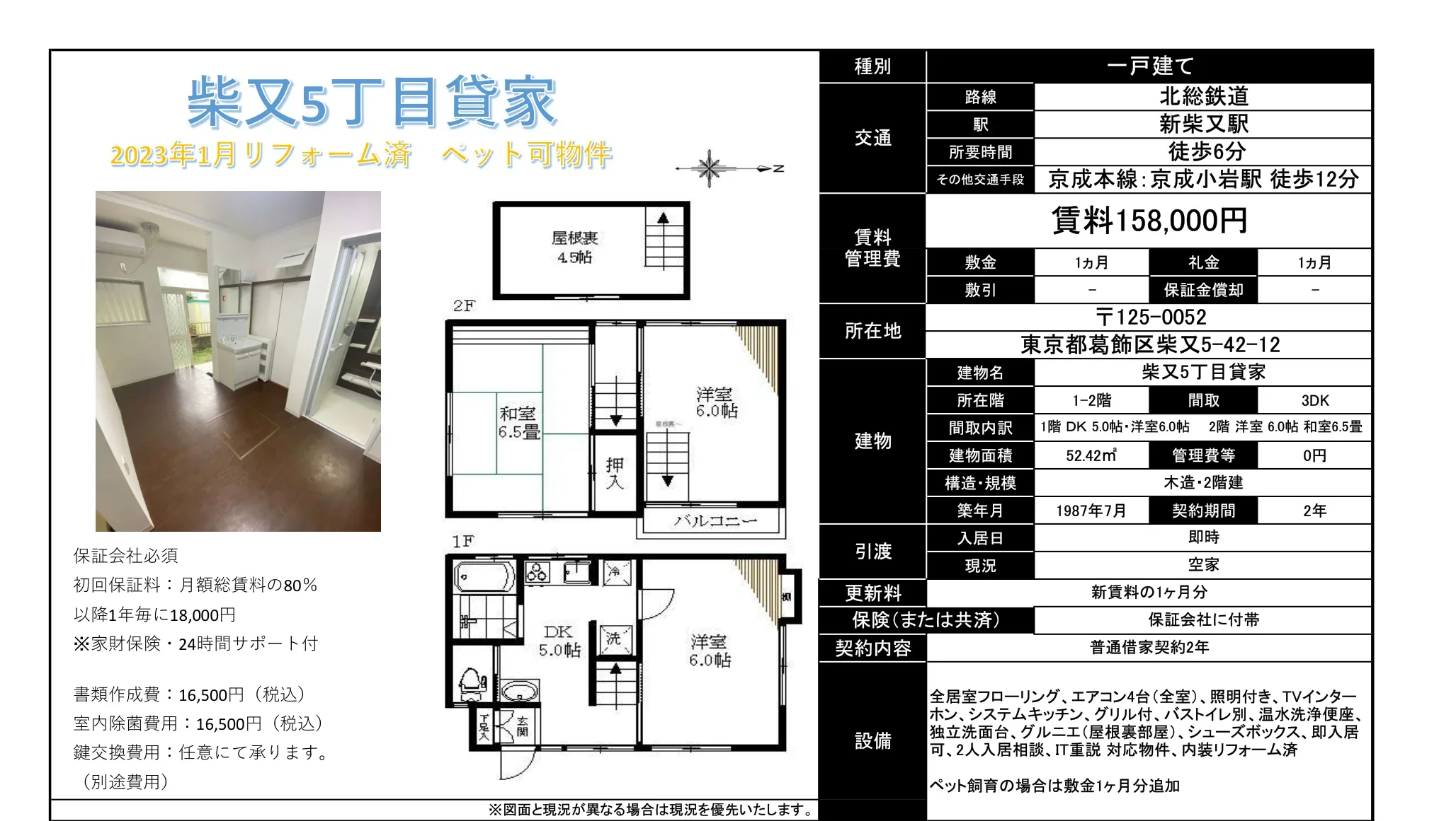 柴又5丁目貸家 0