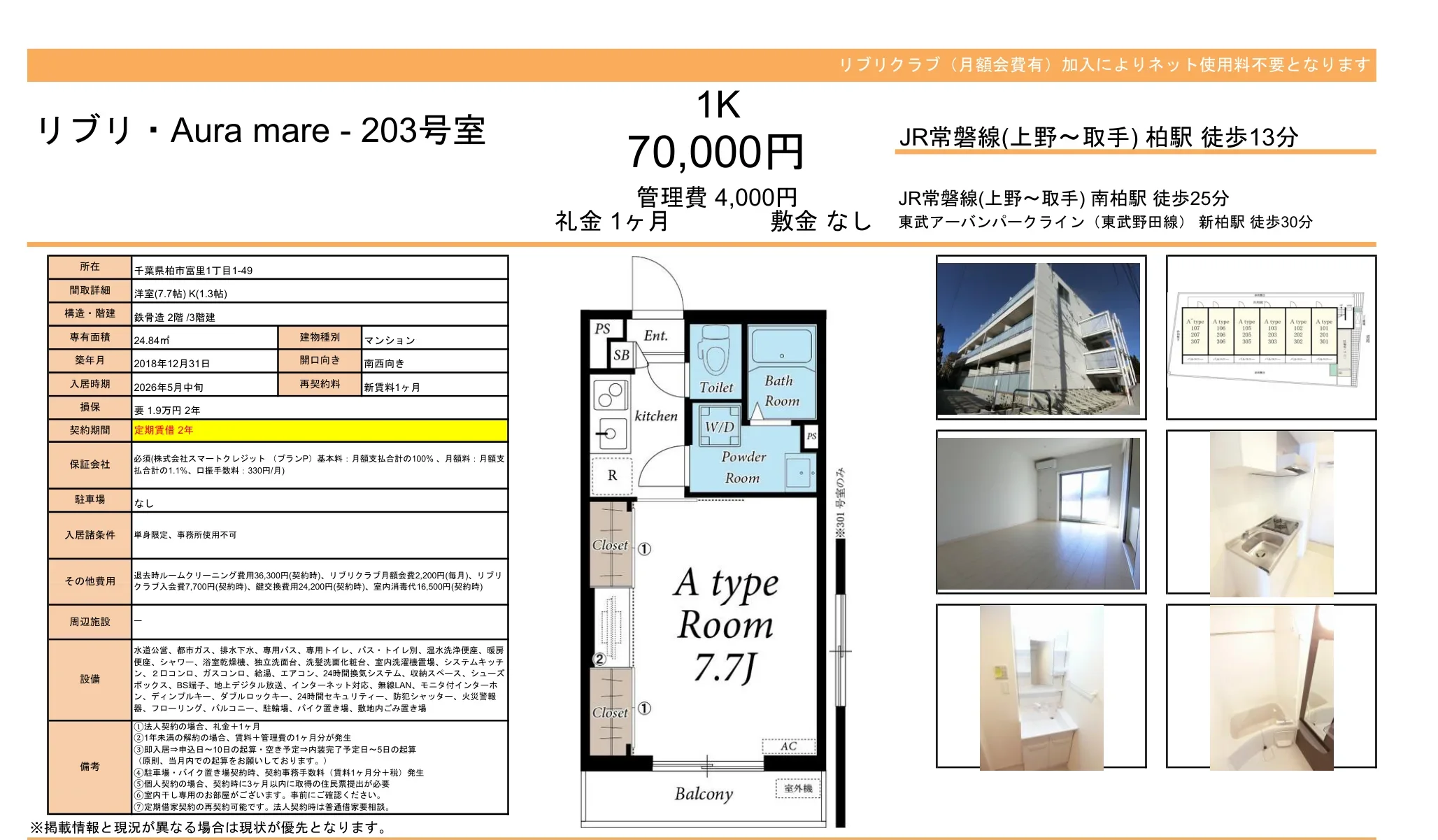 リブリ・Aura 203号 0