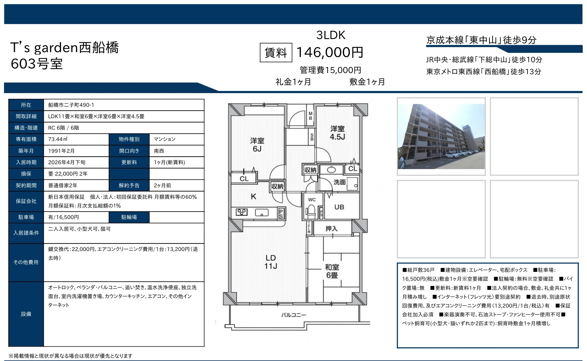 Ｔ’ｓ　ｇａｒｄｅｎ西船橋 4