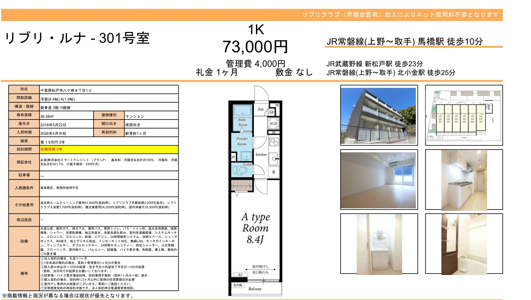 リブリルナ 301号 0