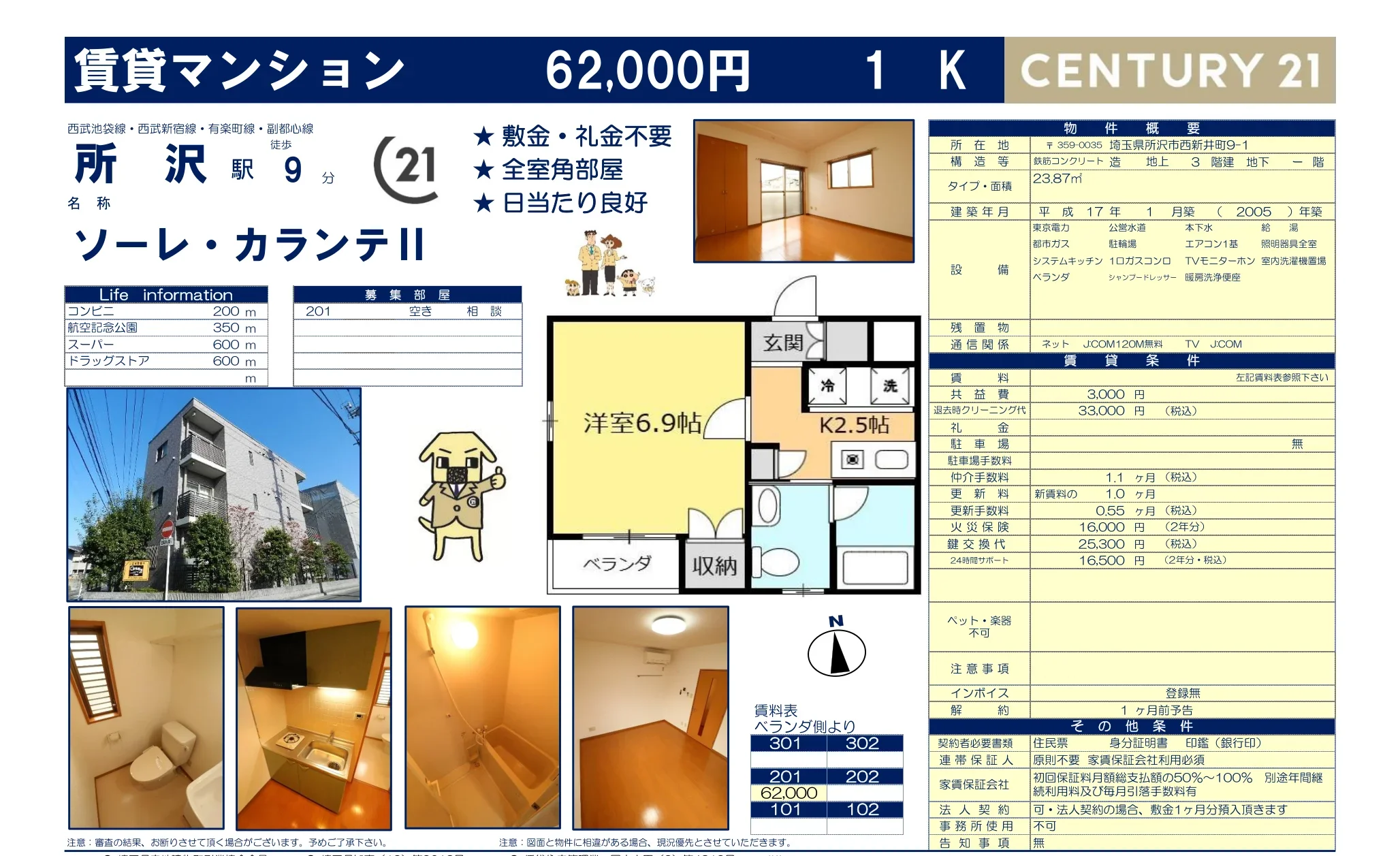 1K CENTURY 21 301 0