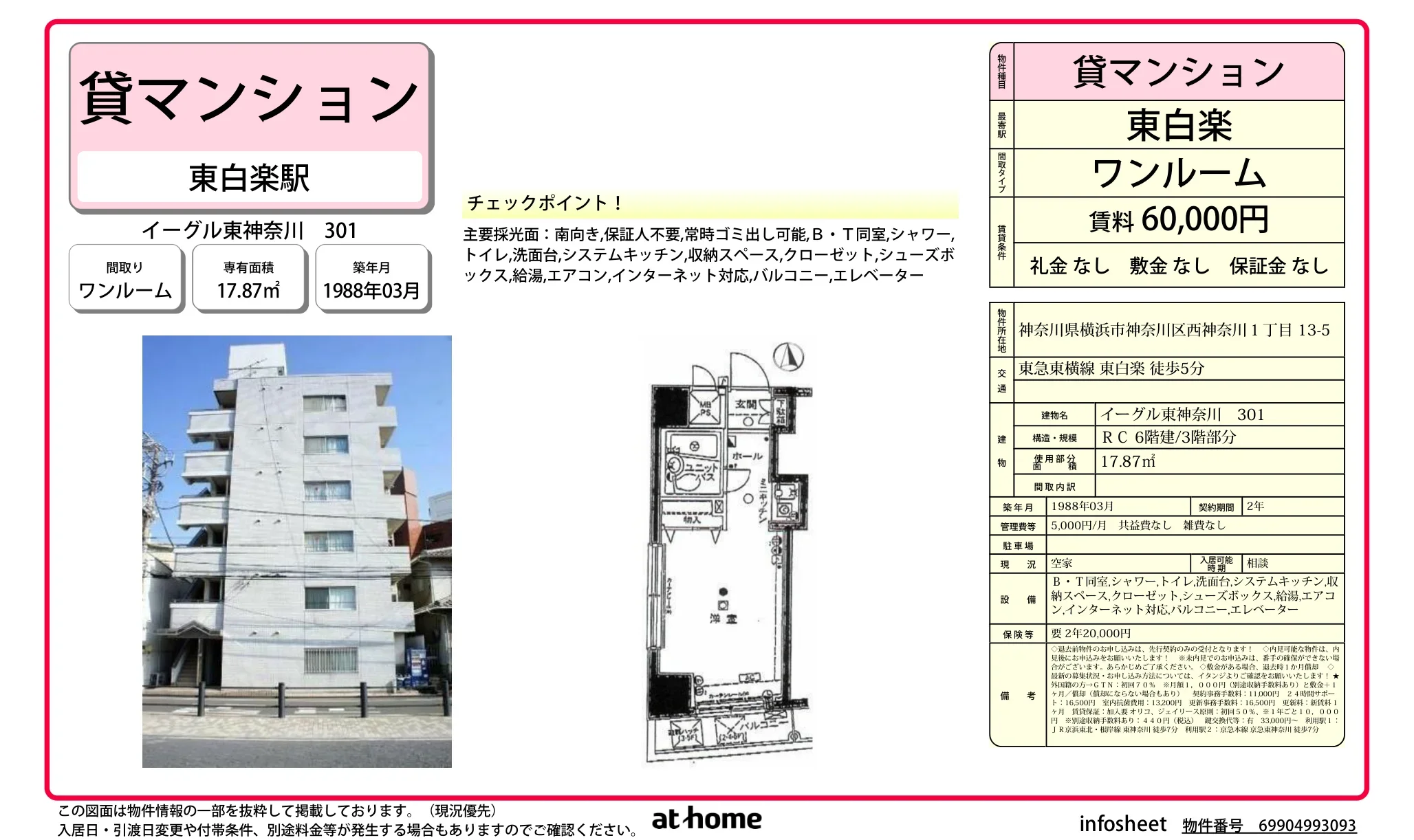 イーグル東神奈川 0