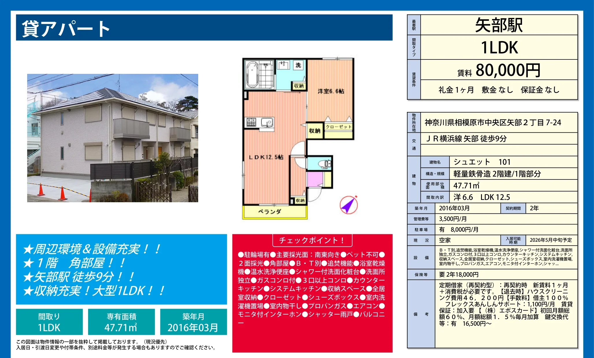 シュエット 101 101号 0