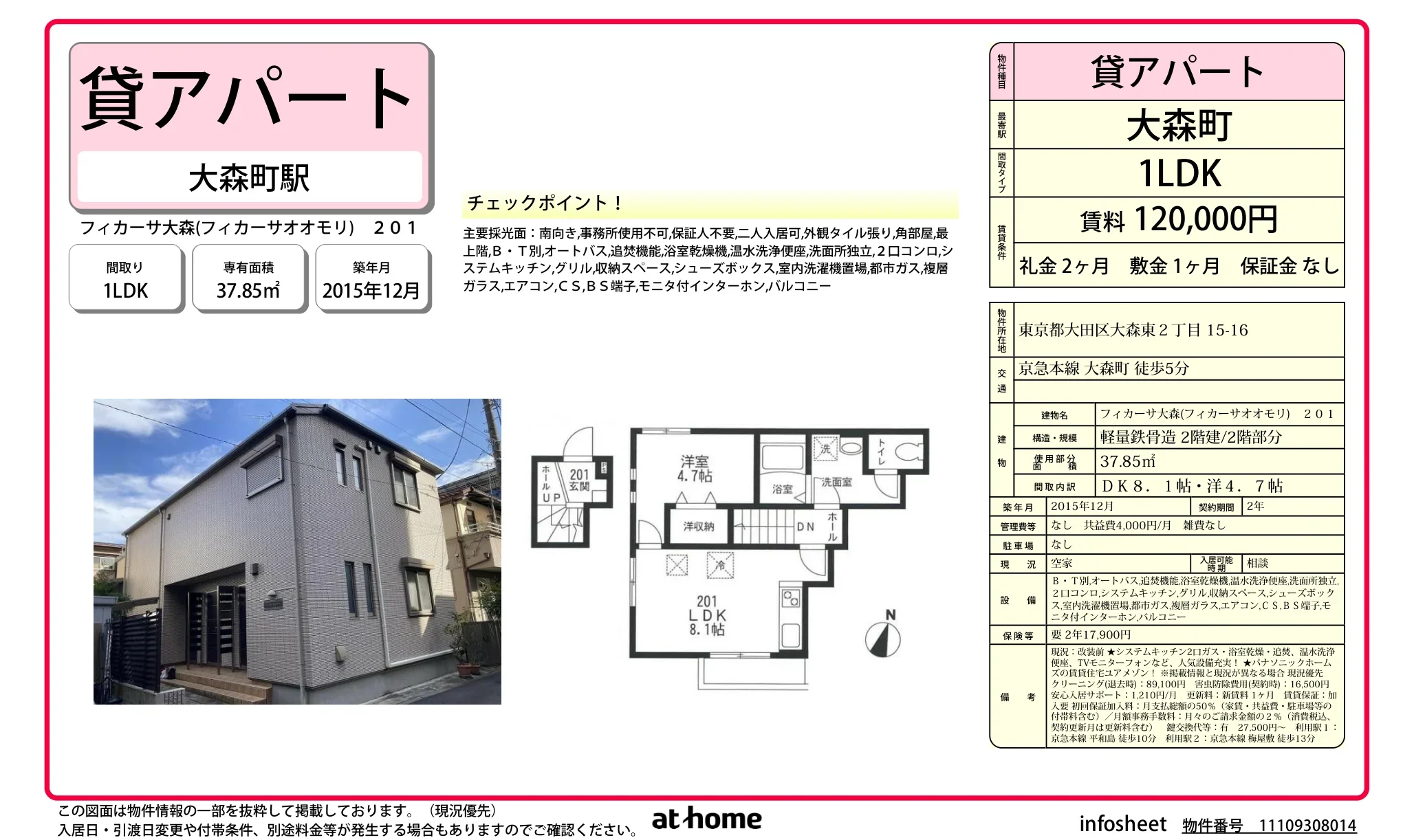 フィカーサ大森 0