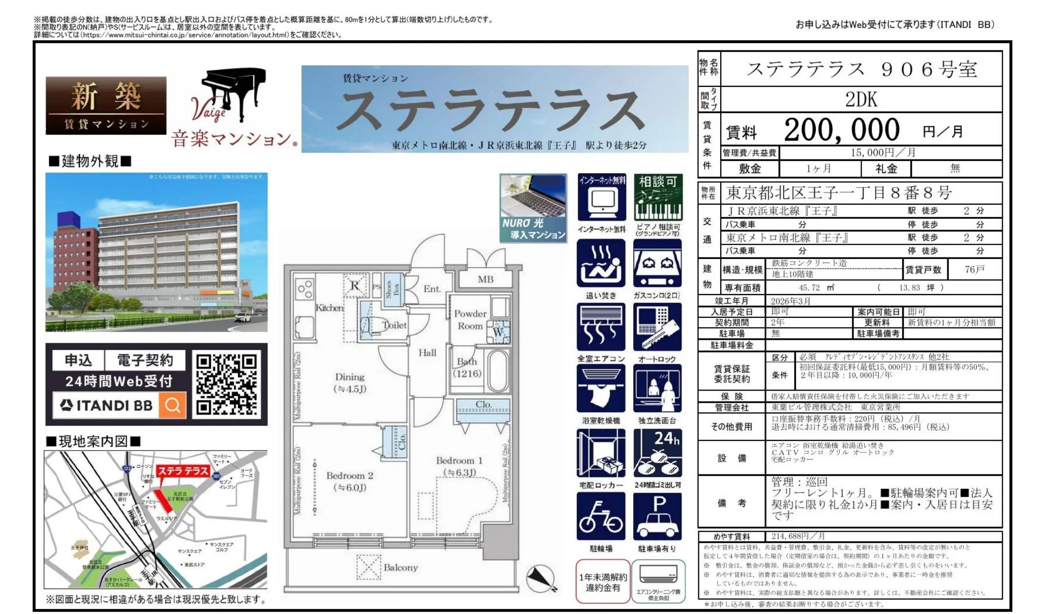 ステラテラス 906号室 0