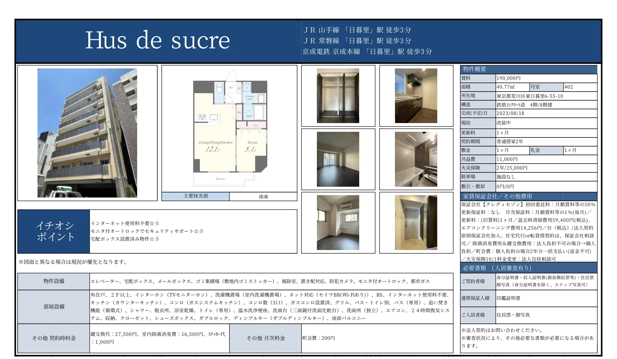 Hus de sucre 402 0