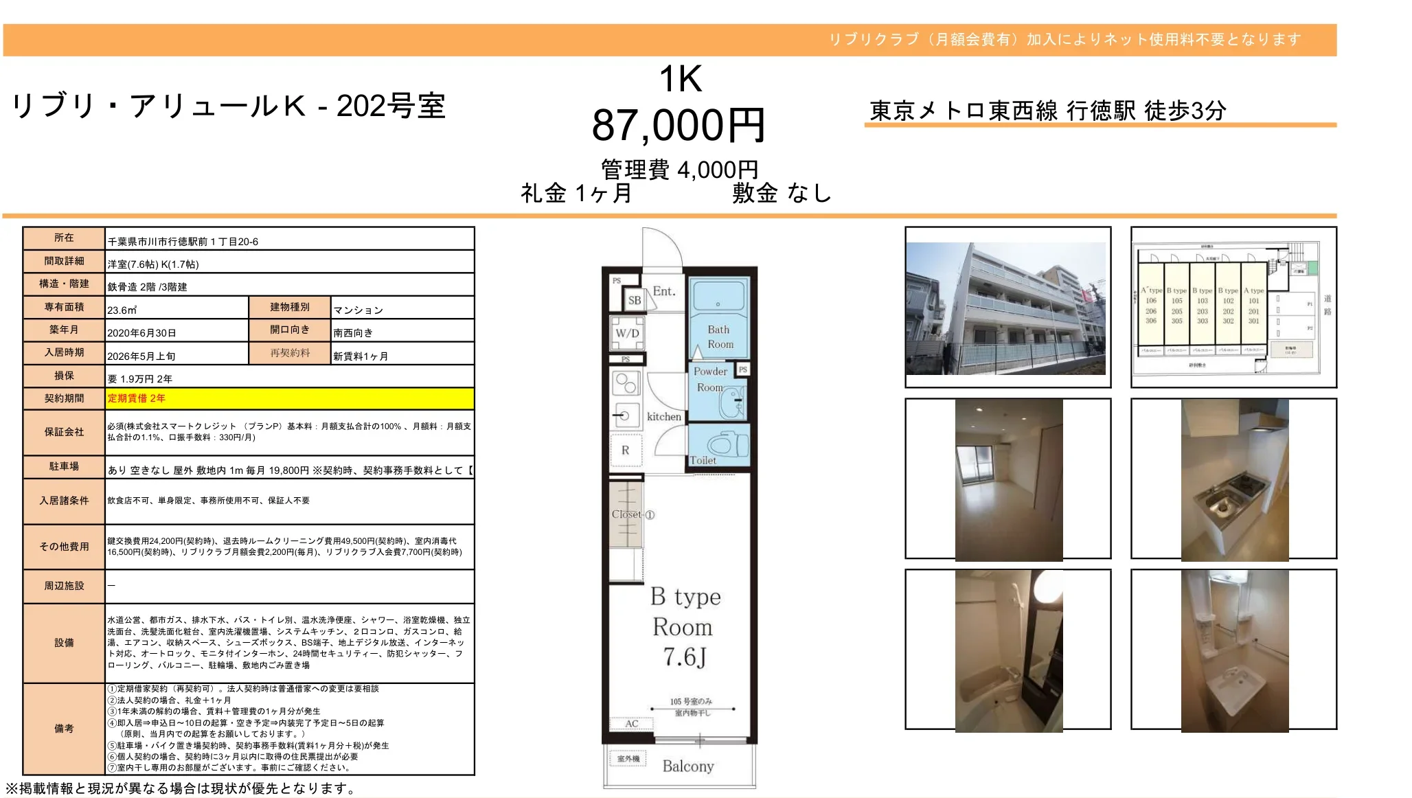 リプリクラブ 206号 0