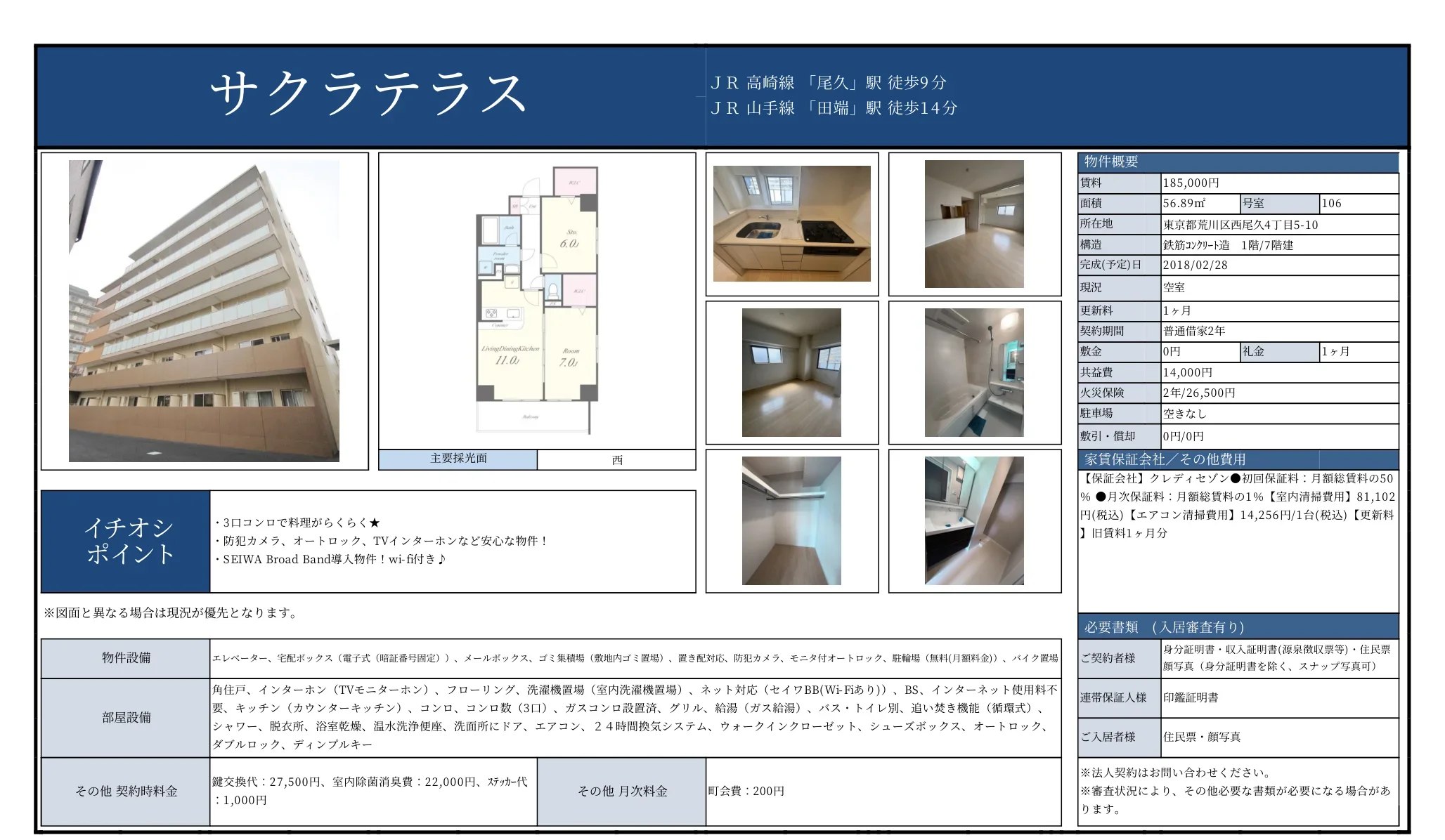 サクラテラス 106号 0