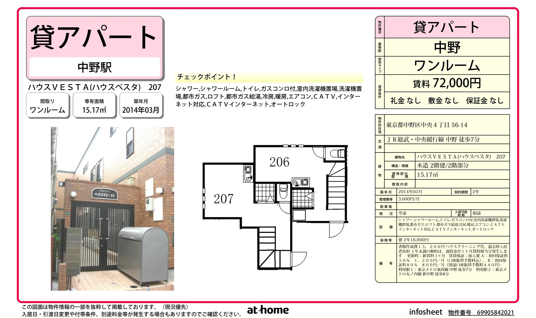 ハウスベスタ 207 0