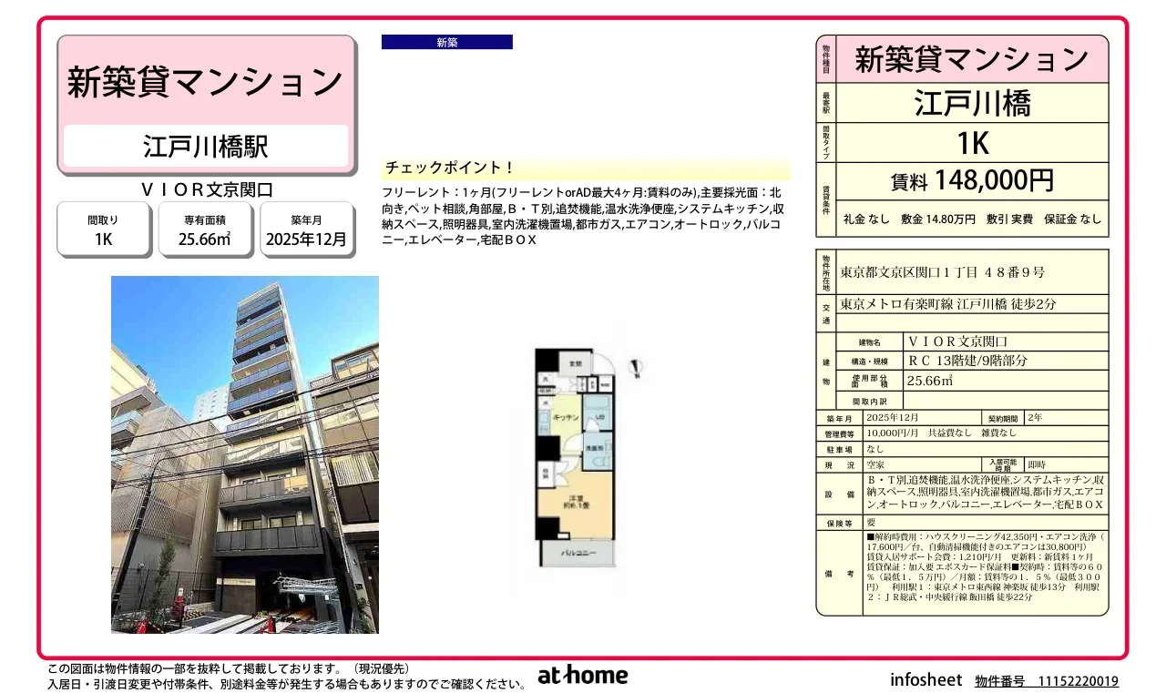 ＶＩＯＲ文京関口 0