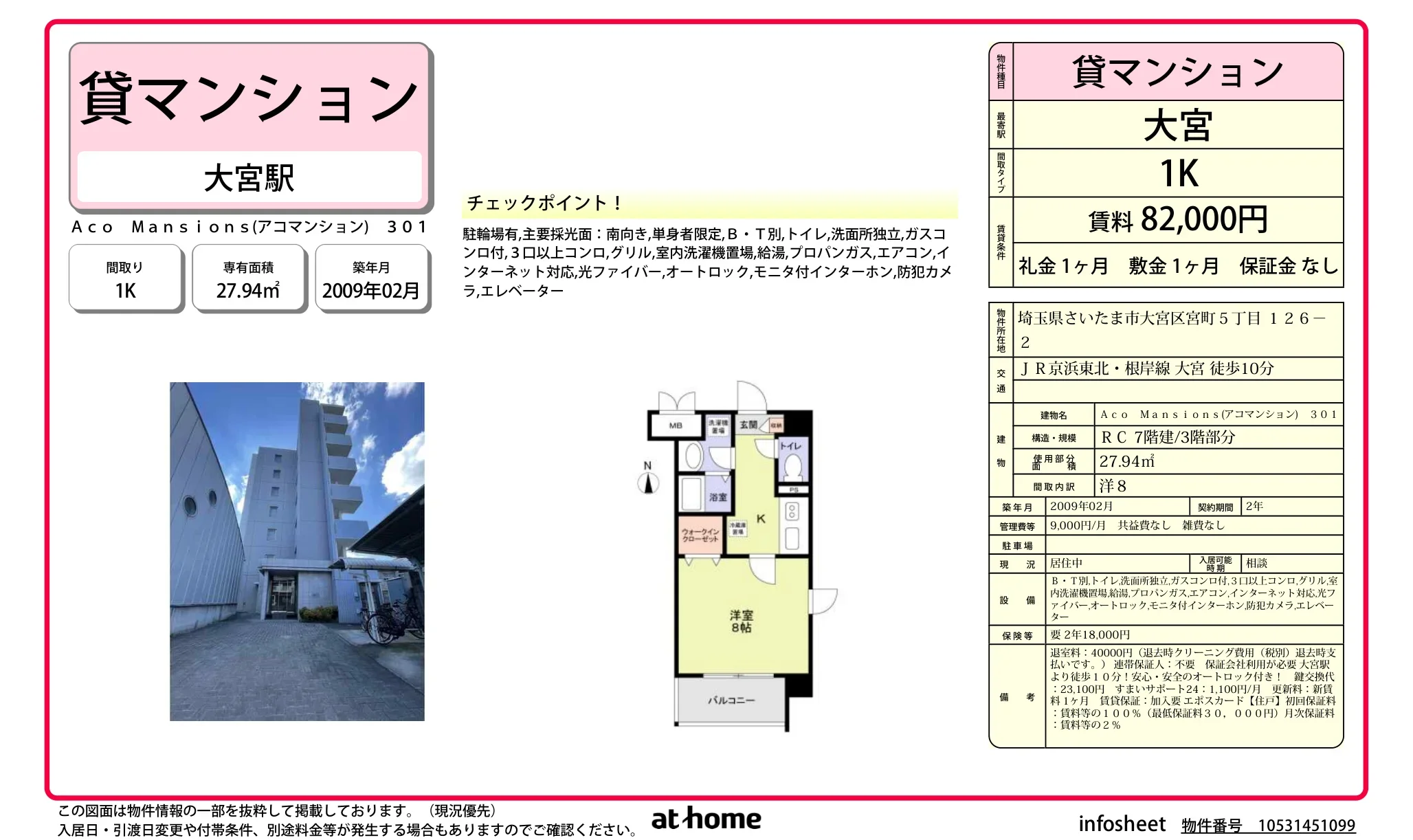 Studio Condo in Miyacho 0