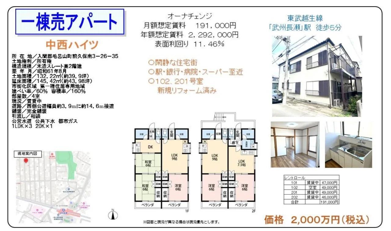 Classic Property Near Station in Maekubominami 0