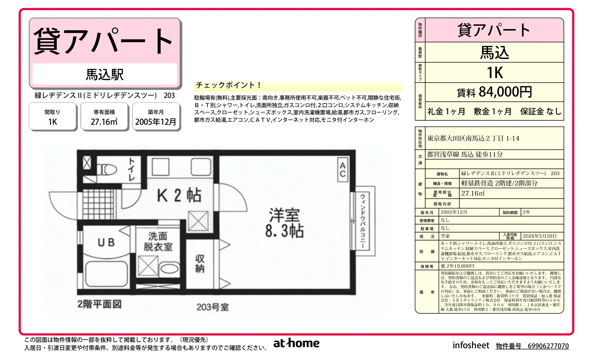 緑レヂデンスⅡ 0