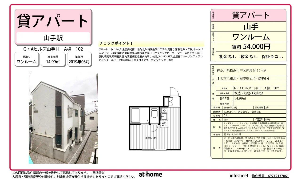 Modern Studio Condo Near Station in Nakaodai 0