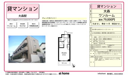 菱和パレス大森山王