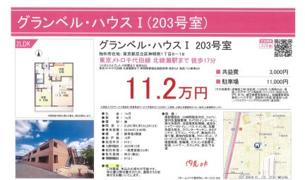 グランベル・ハウスⅠ　２０３