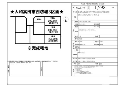 奈良県大和高田市大字西坊城 土地