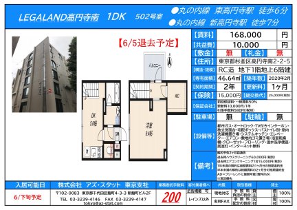 ＬＥＧＡＬＡＮＤ高円寺南