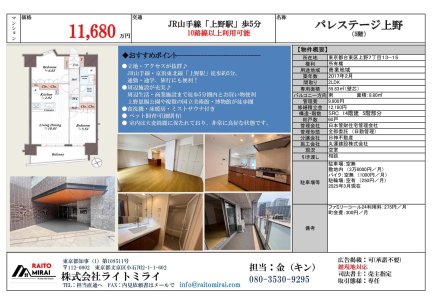 パレステージ上野