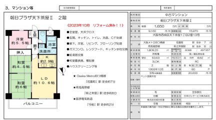 朝日プラザ天下茶屋Ⅱ