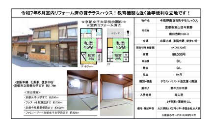 京都府京都市東山区今熊野南日吉町 一戸建て