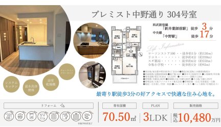 プレミスト中野通り