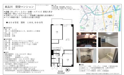 ライオンズマンション東品川