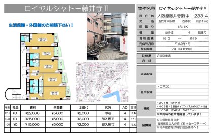 ロイヤルシャトー藤井寺Ⅱ