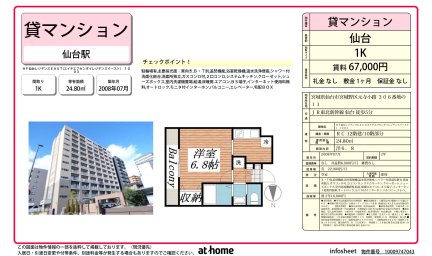 ＨＦ仙台レジデンスＥＡＳＴ