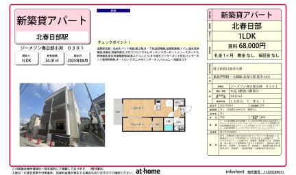 ジーメゾン春日部小渕