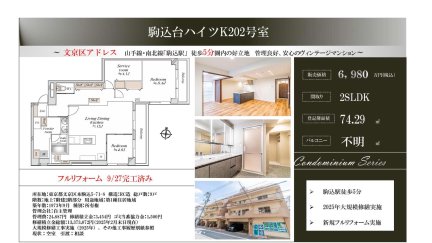 駒込台ハイツＫ棟