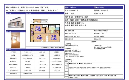 カーサ楠の木Ｂ