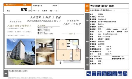 大正団地１街区１号棟