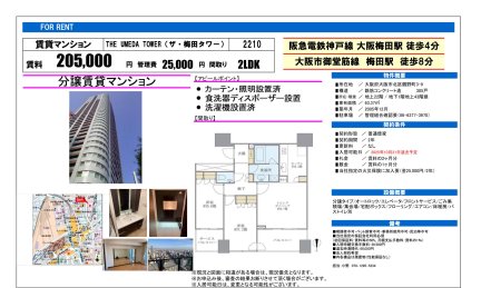 ＴＨＥ　ＵＭＥＤＡ　ＴＯＷＥＲ（ザ・梅田タワー）