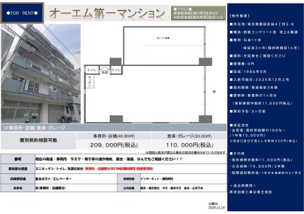 オーエム第一マンション１階部分