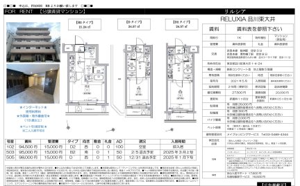 ＲＥＬＵＸＩＡ品川東大井