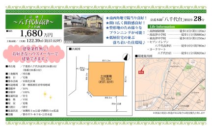 千葉県八千代市高津 土地