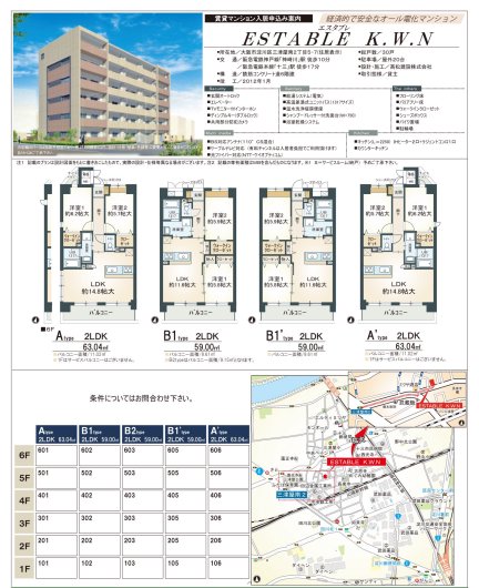 ＥＳＴＡＢＬＥ　Ｋ．Ｗ．Ｎ