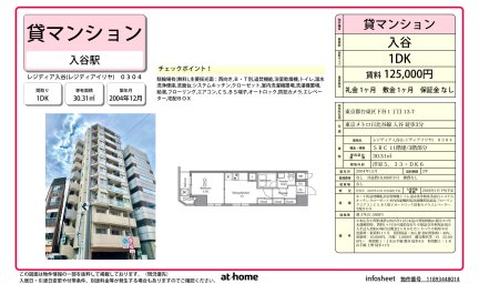 レジディア入谷