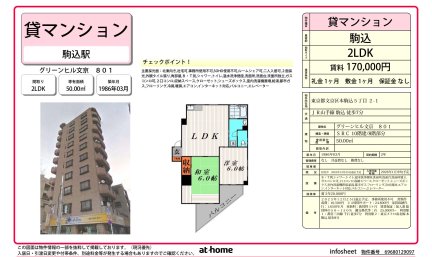 グリーンヒル文京 801