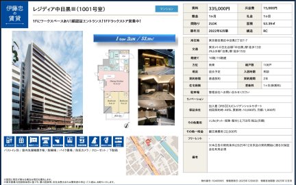 レジディア中目黒Ⅲ