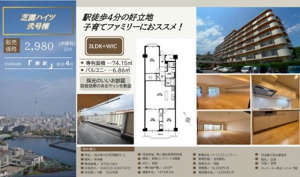 芝園ハイツ弐号棟　てあり