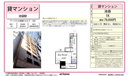 アーバイル池袋ＥＡＳＴ