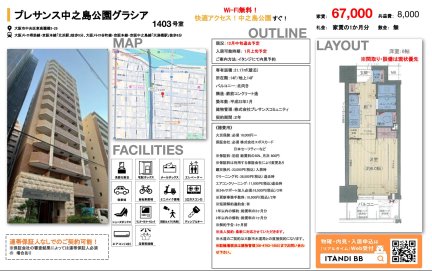 プレサンス中之島公園グラシア